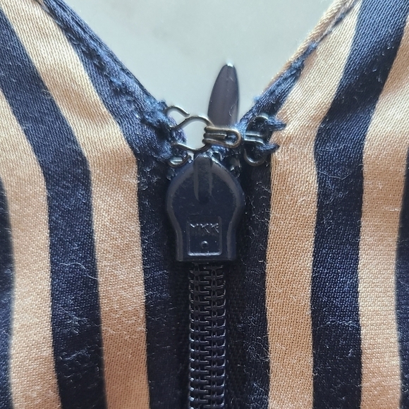 Jonathan Simkhai Wrap-Effect Jumpsuit, Size 6, Blue | Khaki, NWT - Picture 12 of 16